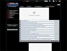 Tablet Screenshot of bosslan.com